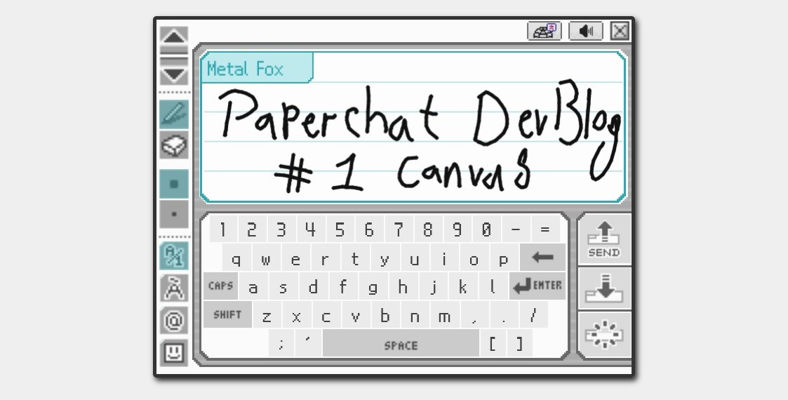 In the first Paperchat Dev Blog episode, we'll recreate the Pictochat canvas in React. Join me to learn about the Canvas API to draw, erase content from it, and more.